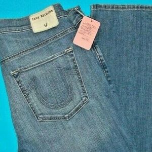 33 X 28 TRUE RELIGION Colette Skinny Ankle Jean